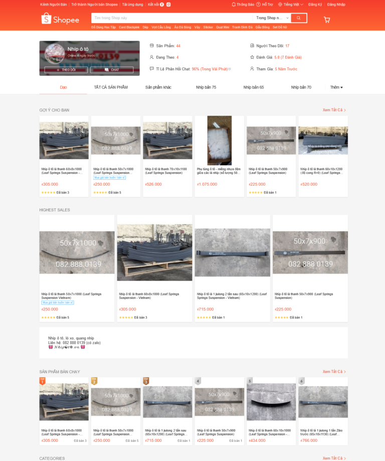 Nhíp ô tô Cửa hàng trực tuyến Shopee Việt Nam